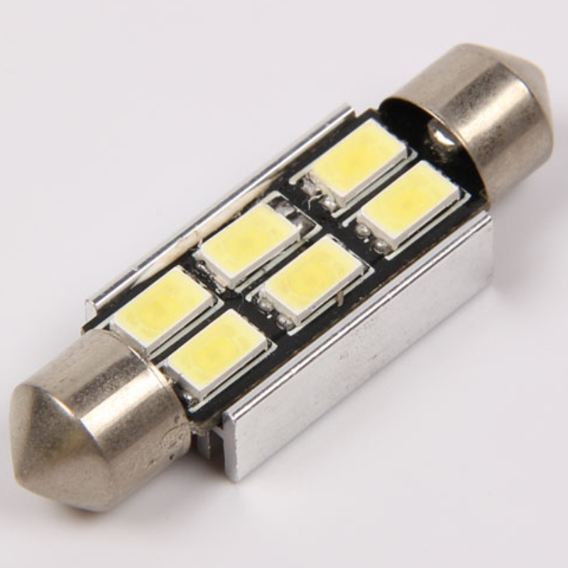 canbus virheetön 5630 6smd 36mm 39mm 42mm c5w johti festoon lamput