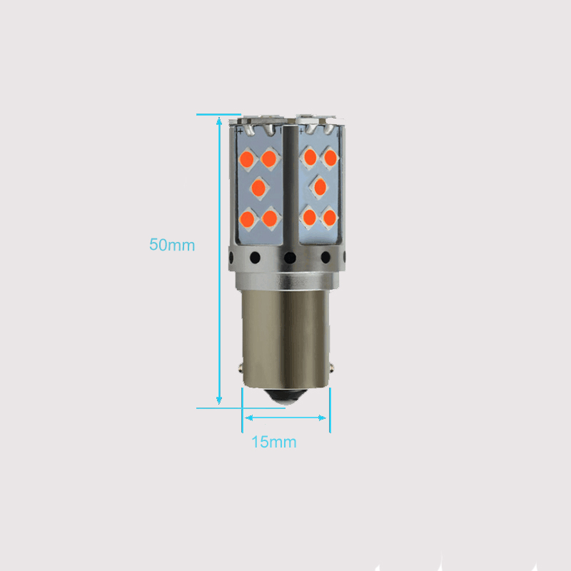 super canbus virheetön suuri teho 1156 ba15s bau15s p21w led-LED-valo